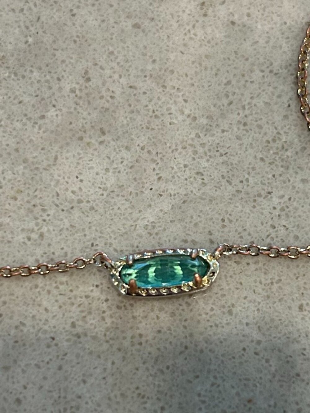 Kendra Scott Green Necklace